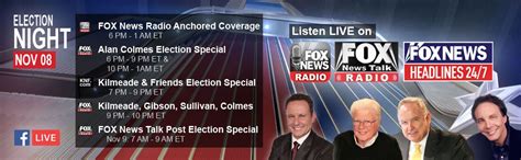 Fox News Radio Election Night Banner