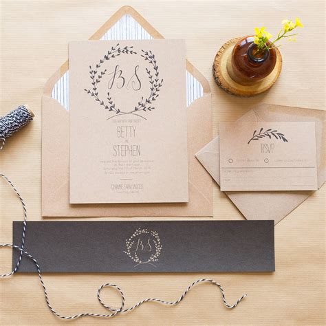 Whimsical Wedding Invitations By Sincerely May