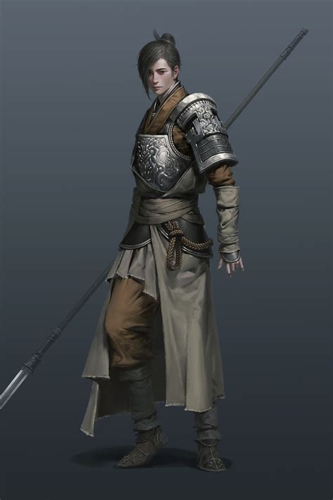 Artstation The Oriental Spearman Junggeun Yoon Character Portraits