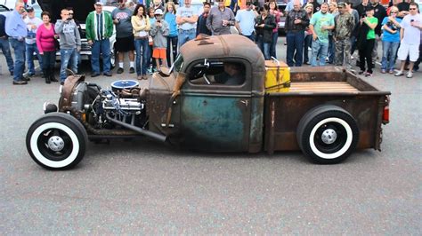 rat rod racking the pipes youtube