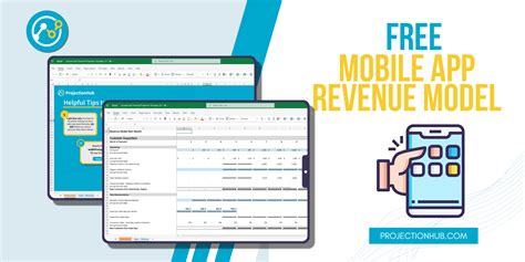 Free Mobile App Revenue Model Template ProjectionHub