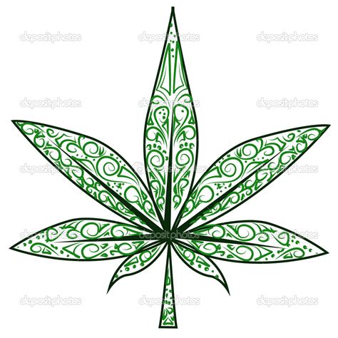 Pot Leaf Drawing Free Download On Clipartmag