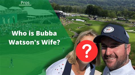 Bubba Watsons Wife Angie Watson Facts And Photos