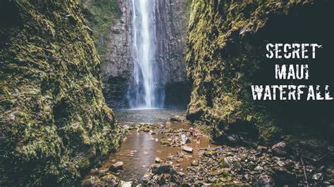 Secret Maui Waterfall Youtube