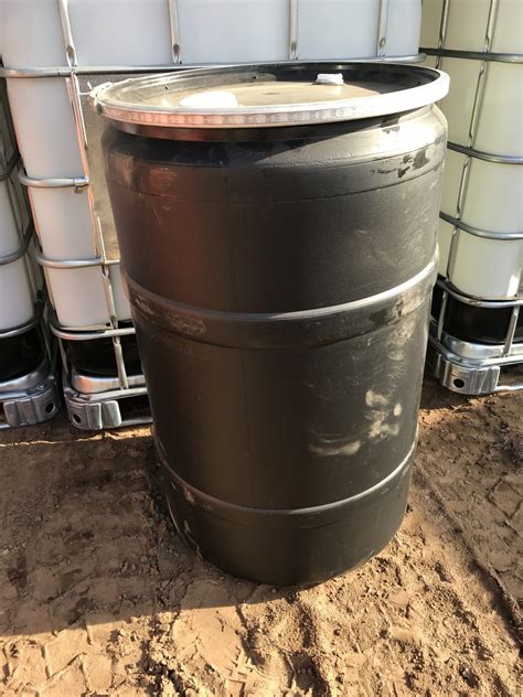 Plastic 55 Gallon Food Grade (Removable Top barrel) | AquaContainers