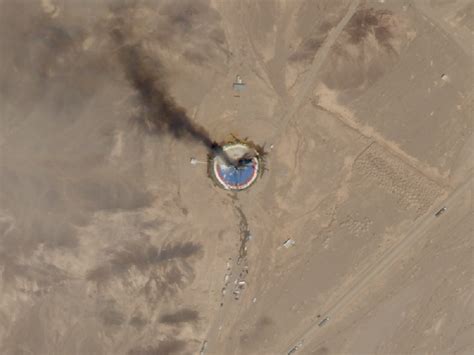 Iran Space Launch Ends In Explosion Satellite Photos Reveal Zero Hedge