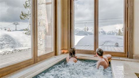 Eco Wellness Escapes Sustainable Chalets With Wellness Areas In Courchevel