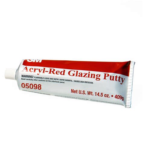 3m 60455049852 3m Products Acryl Red Glazing Putty Summit Racing