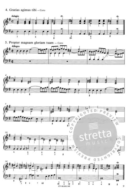 Gloria In D Rv 589 Von Antonio Vivaldi Im Stretta Noten Shop Kaufen