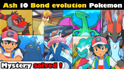 Top 10 Bond Evolution Pokemon Of Ash Ash Bond Evolution We Would Love To Seeash New Bond