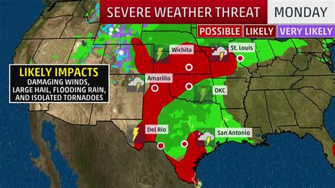 Severe Storms Threaten Midwest Plains The Weather Channel