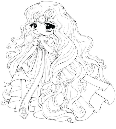 Anime Princess Coloring Pages At Free