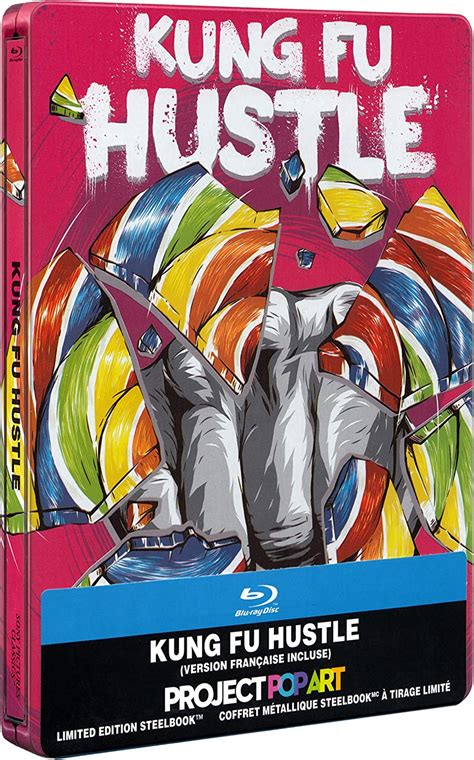 Kung Fu Hustle Limited Edition Steelbook Project Pop Art Blu Ray