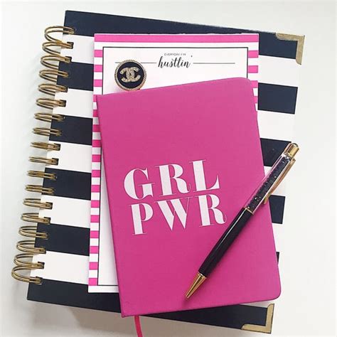 Girl Power Journal Notebook Feminist Journal Lined Bullet Etsy