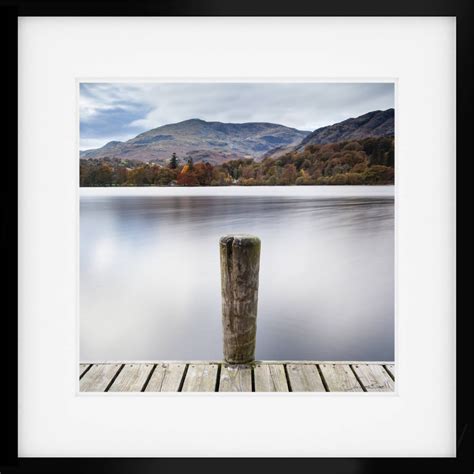 Coniston Old Man Photography Print Taken From A Launch James Bell