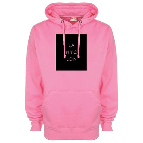 Minamo La Nyc Ldn Hoodie Taylor Swift Pink New York City Sweatshirt