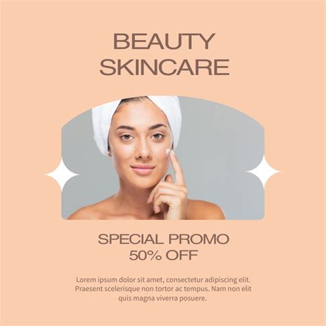 Skincare Product Banner Ads Template Postermywall