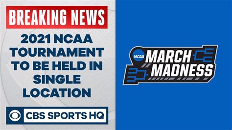 Breaking 2021 Ncaa Mens Basketball Tournament To Be Held In One
