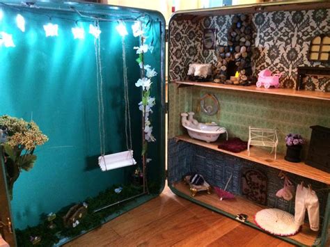 How To Make A Suitcase Dollhouse From Vintage Luggage Mw