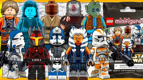 Lote De Minifiguras Lego De Star Wars 02