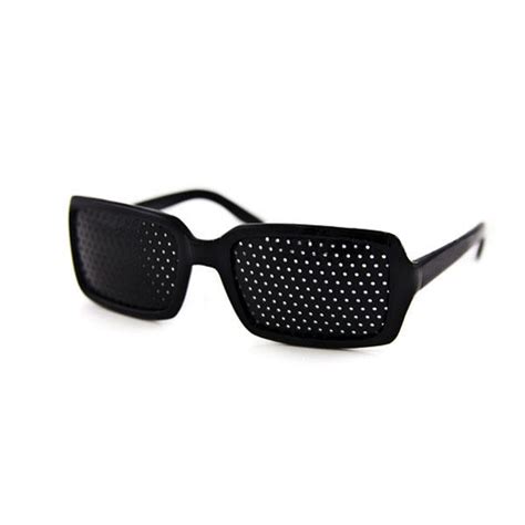 Squared Pinhole Glasses For Eyesight Improve Pin Hole Eyeglasses