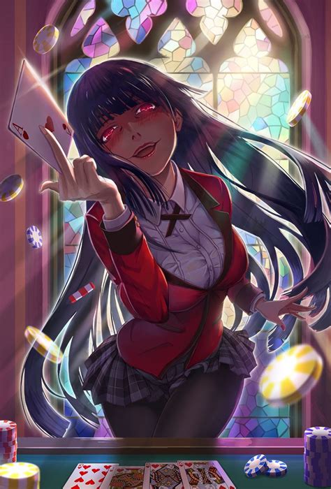 Yumeko Jabami Kakegurui Chibi Dragon Anime Films Anime Characters