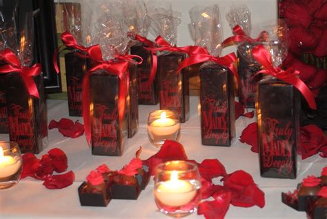 Homemade Parties Dila And Jeferson Wedding Black And Red