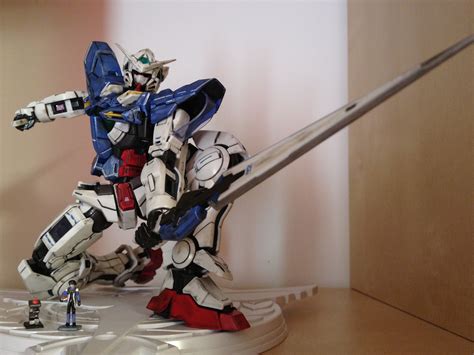 Gundam Exia From Gundam Oo Fully Detailed With Decals The Cobalt