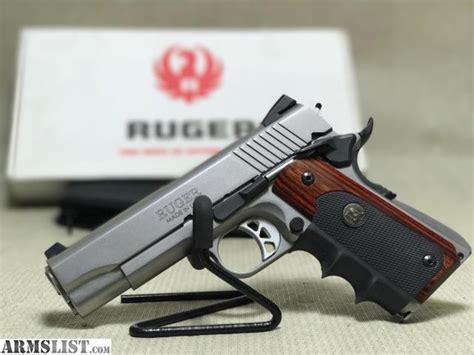 Armslist For Sale Ruger Sr1911 45 Wpachmayr And Orig Grips