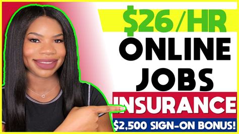🔥 *HOT!!* $26/hr Insurance Work-From-Home Job! ENTRY LEVEL + $2,500