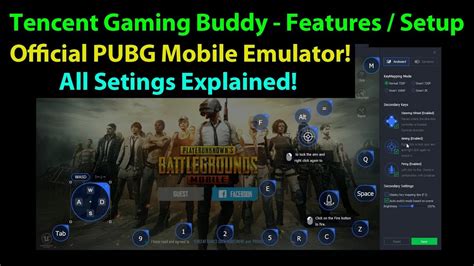Tencent gaming buddy is the best android emulator for playing pubg mobile on windows pc. Tencent Gaming Buddy - Official PUBG Mobile Emulator - All Settings / Features Explained - YouTube