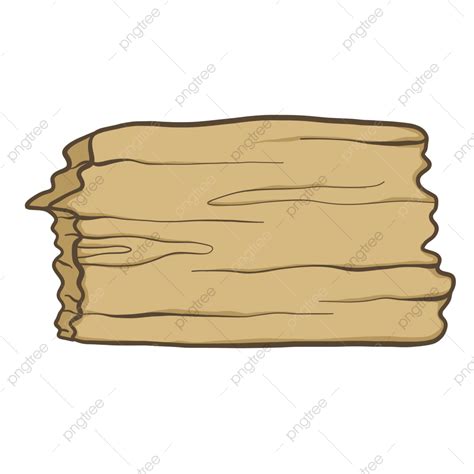 Hand Painted Wooden Board PNG Vector PSD And Clipart With