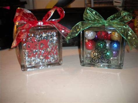 Any kind of small, holiday lights can be placed. Jean's Crafty Corner: Day 5 of 20 Days of Christmas: Glass ...