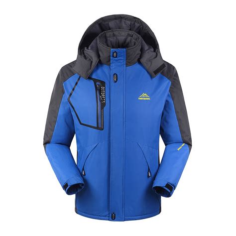 Buy Mens Windproof Fleece Jacket Waterproof Coat