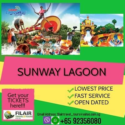 Admission tickets for sunway lagoon starts at rm170 for children and senior citizens, and rm202 for adults. Full Day Sunway Lagoon Tour With 6 Theme Park Tickets