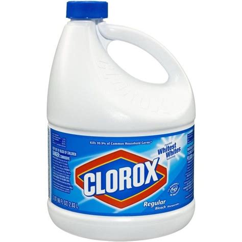 Clorox Liquid Bleach Regular 96 Fluid Ounce Bottles Pack Of 6 4