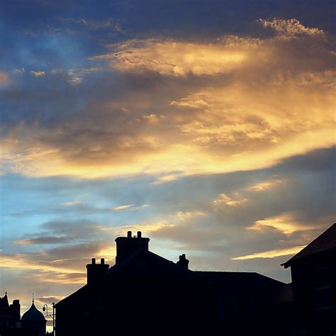 Sunset Sky From Home In Llandrindod Wells Andrew Hill Flickr