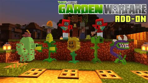Plants Vs Zombie Garden Warfare Minecraft Addon Mod Hot Sex Picture