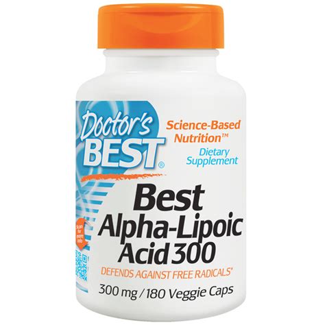 Its primary role is to convert blood sugar (glucose) into energy using oxygen, a process referred to as aerobic metabolism. Koop Doctor's Best, Best Alpha-Lipoic Acid 300, 300 mg ...