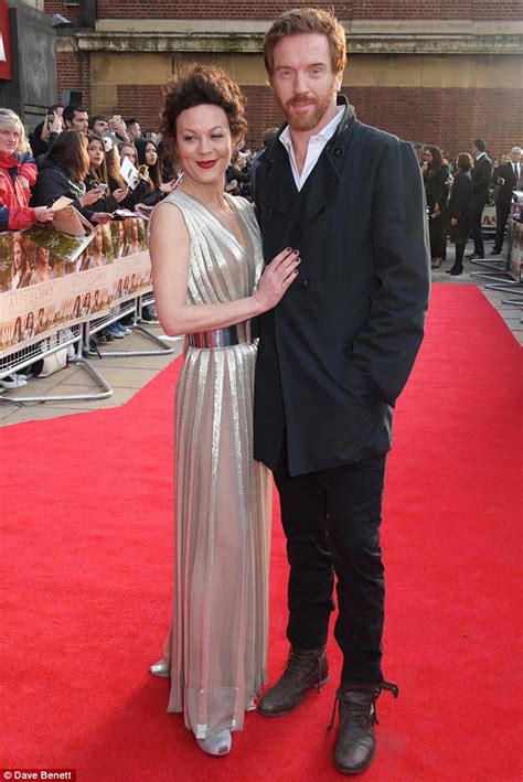 Fearlessly, lewis wrote on twitter. Damian Lewis and wife Helen McCrory on the red carpet for ...