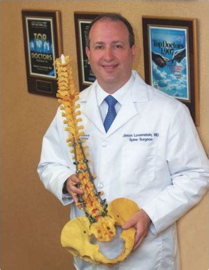 Dr Jason Lowenstein Of Advanced Spine Center Honored As Top Doctor In
