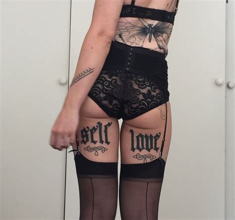 Blackwork Tattoo By Abby Drielsma Self Love Dope Tattoos Body Art