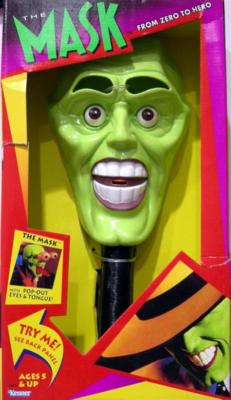 The Mask With Pop Out Eyes And Tongue Kenner