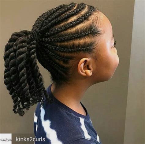Nigerian cornrow hairstyles are top ranked for being a protective hairstyle either if you use extensions or your real hair to do them. Children Hair Style Nigeria - bpatello