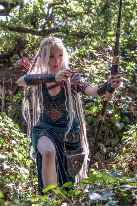 Swelarpers Fantasy Costumes Warrior Woman Elf Costume