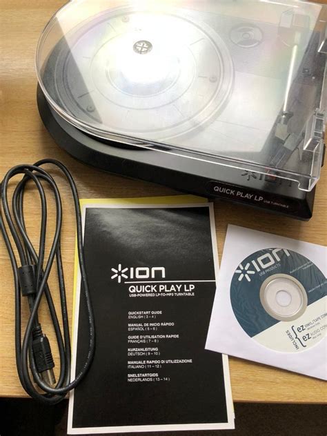 Ion Usb Record Player Turntable Vinyl In Aberdeen Gumtree