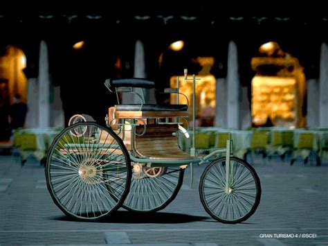 Mercedes Benz Patent Motorwagen And Daimler Motor Carriage 1886 Gran