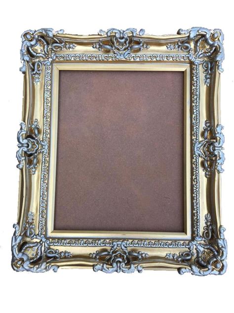 16x20 Gold Chic Frames Baroque Frame For Canvas Frame For Etsy