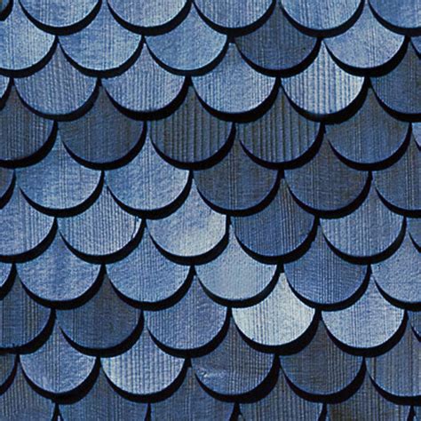Wood Shingle Roof Texture Seamless 03828
