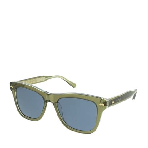 Gucci Gg0910s 002 54 Sunglass Man Acetate Green Sunglasses Fashionette